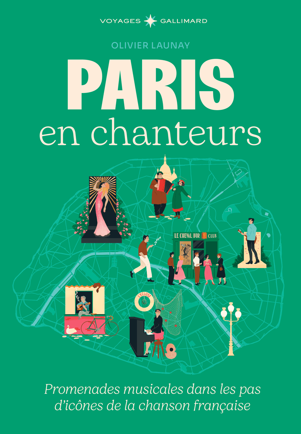 Couverture du livre Paris en chanteurs